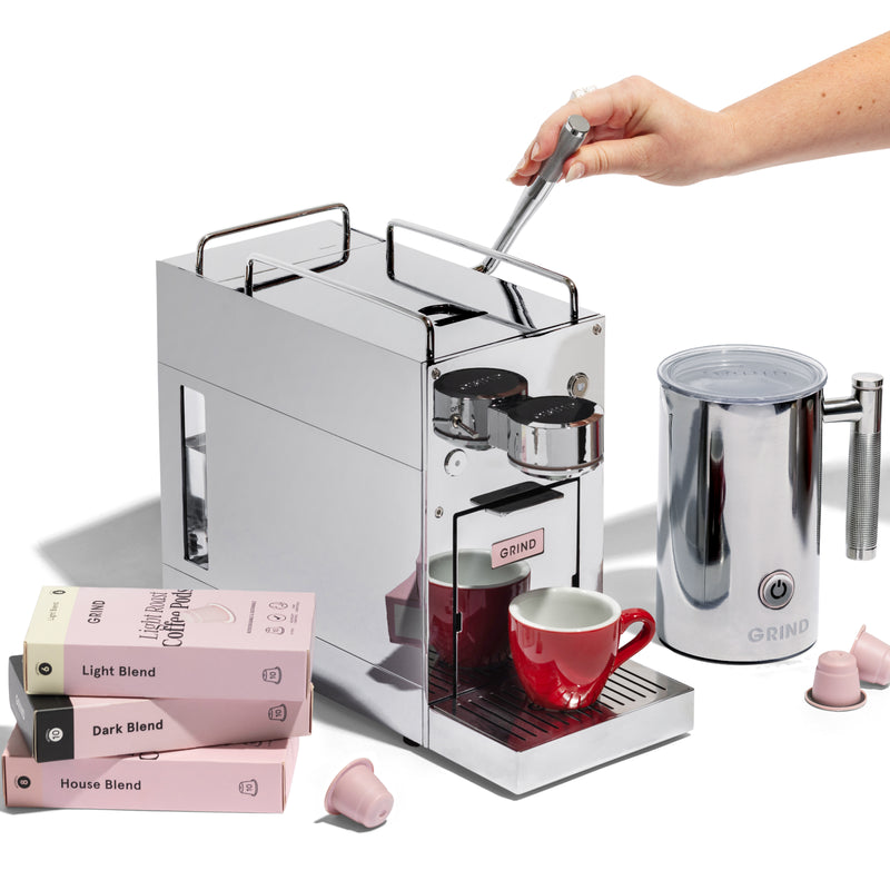 Grind Two, Our Nespresso® Compatible Pod Machine image